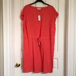 Old Navy Crepe Tie-Waist Dress 1X NWT